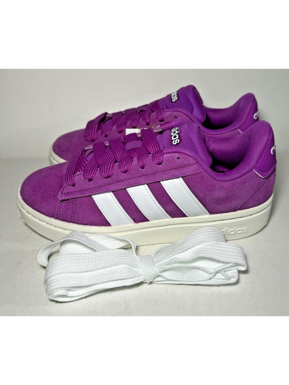 Adidas Grand Court Alpha 00s Women's Sneakers Shoes Purple